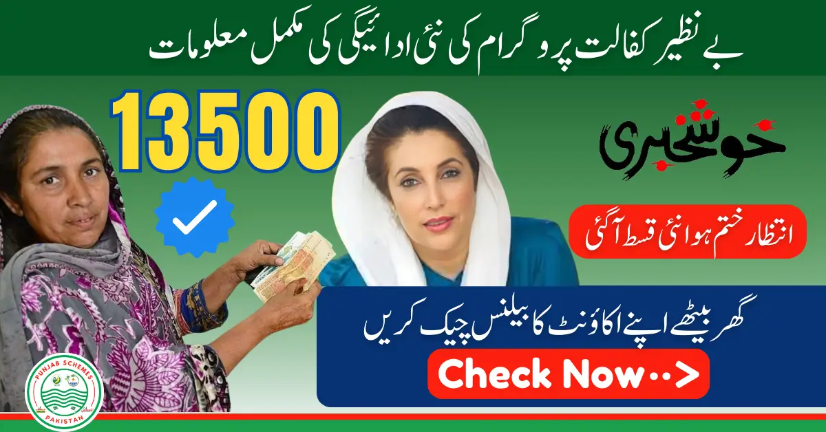 Latest Update 8171 Real SMS Code For Benazir Kafaalat Program Payments Information 